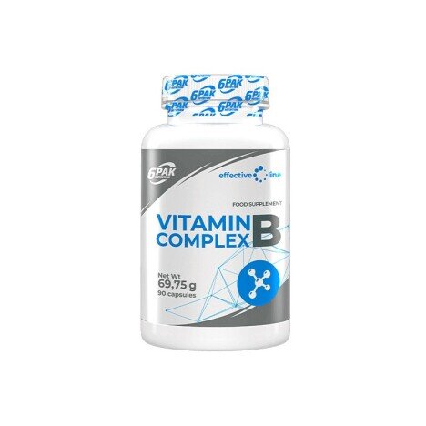 Vitamin B Complex 90 Capsule, 6 PAK